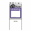 Hy-Ko Sign 14x20 Now Leasing Frame SSP-403